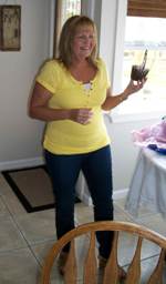 Trish and Easter basket